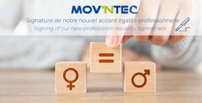 Signature de notre nouvel accord égalité professionnelle