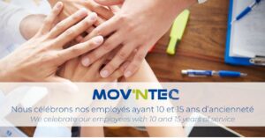 Cette année c’est avec joie et reconnaissance que nous mettons à l’honneur nos employés fidèles, qui célèbrent leurs 10 et 15 ans de service au sein de notre entreprise. (11 employés ayant 15 ans d’ancienneté, et 3 employés ayant 10 ans d’ancienneté).