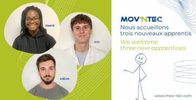 MOV’NTEC accueille trois nouveaux apprentis