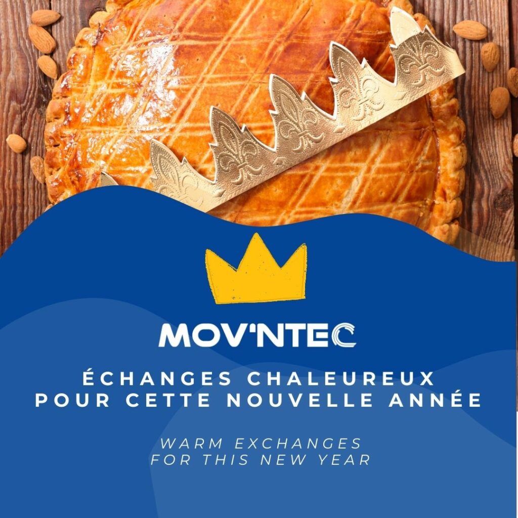On 23 January, our joint managing directors, Francis Kopp and Antoine Cumin, presented their New Year's greetings to MOV’NTEC. It was an opportunity to take stock of current projects and, above all, to look ahead to the future. This was followed by a number of constructive exchanges and encouraging words aimed at stimulating the energy of the teams and motivating the troops at the start of this new year, all with a dose of subtlety and benevolence. Greetings that perfectly reflect the spirit of our co-managers! After capturing the attention of the teams for a few moments, we shared a moment of conviviality in our company's communications forum to taste the galette, or rather THE galettes (they were so delicious, there wasn't a crumb left!). And like any self-respecting tradition, the employees who found the beans were crowned kings and queens for the day! 