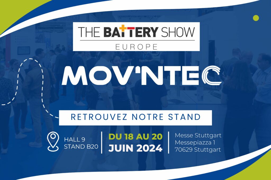Direction Stuttgart pour le salon The Battery Show 2024, du 18 au 20 juin !